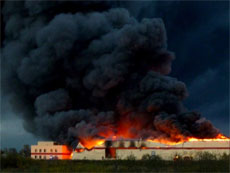 крупные пожары на производстве